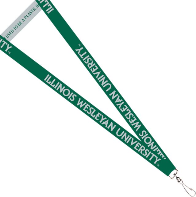 Illinois Wesleyan University Recycled Lanyard