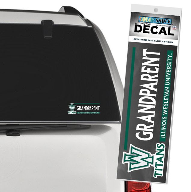 Illinois Wesleyan University Grandparent Decal