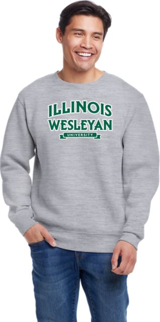 Illinois Wesleyan University Titans Peace Crewneck Sweatshirt