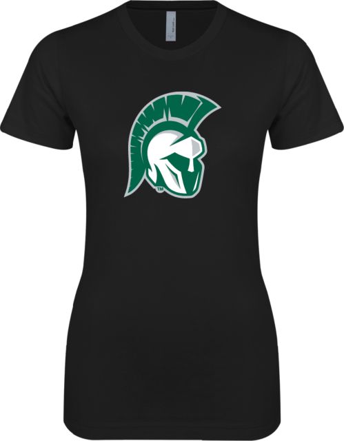 Illinois Wesleyan Next Level Ladies SoftStyle Junior Fitted Tee Head Mark - ONLINE ONLY