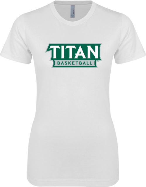 Illinois Wesleyan Next Level Ladies SoftStyle Junior Fitted Tee Basketball - ONLINE ONLY