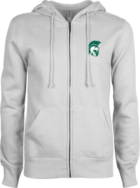 Illinois Wesleyan ENZA Ladies Fleece Full Zip Hoodie Head Mark - ONLINE ONLY