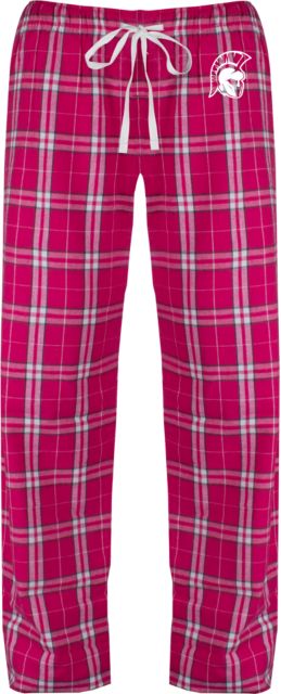 Illinois Wesleyan Ladies Flannel Pajama Pant Head Mark - ONLINE ONLY