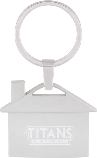 Illinois Wesleyan Home Sweet Home Key Holder Titans Wordmark Engraved - ONLINE ONLY