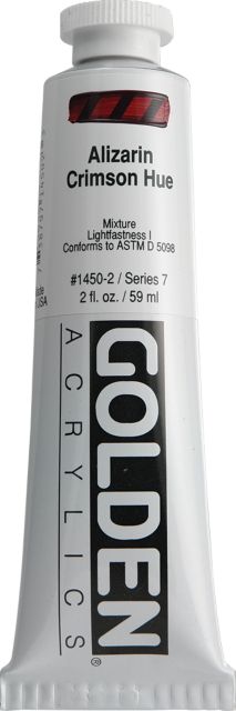 Heavy Body Acrylic Historical Alizarin Crimson Hue 2 oz.