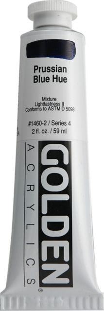 Heavy Body Acrylic Historical Prussian Blue Hue 2 oz