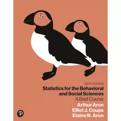 Statistics for the Behavioral and Social Sciences