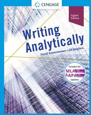Writing Analytically