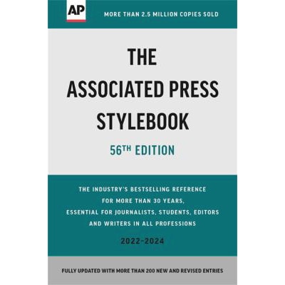 Associated Press Stylebook 2022-2024 (56th ed)